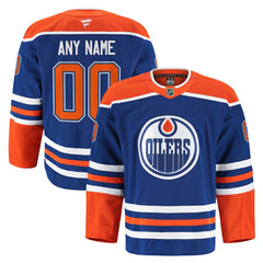 Edmonton Oilers Fanatics Home Authentic Pro Custom Jersey -  NHL Jerseys