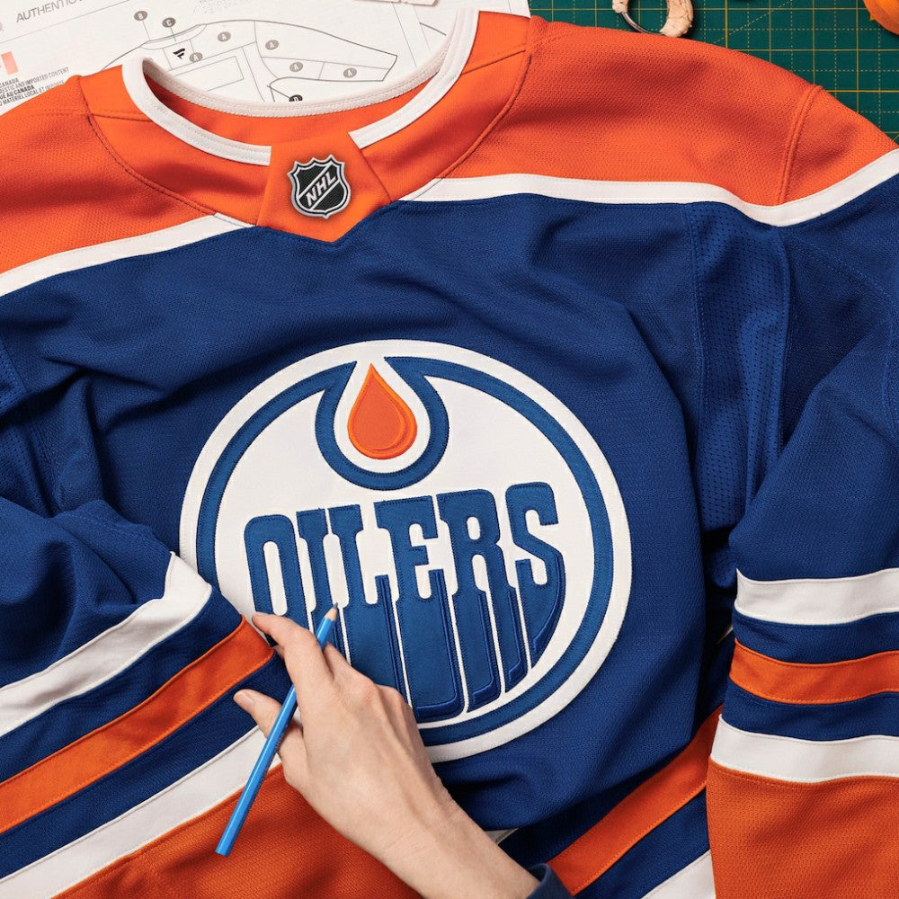 Edmonton Oilers Fanatics Home Authentic Pro Custom Jersey -  NHL Jerseys