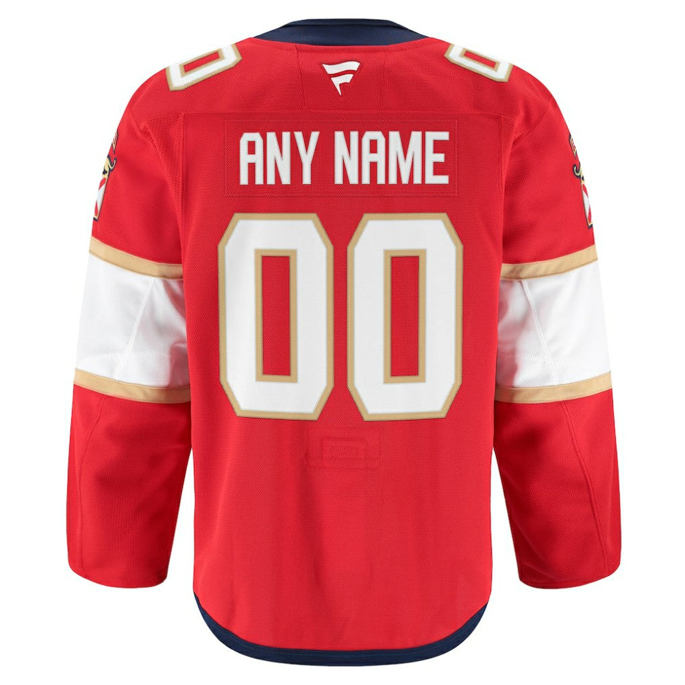 Florida Panthers Fanatics Home Authentic Pro Custom Jersey -  NHL Jerseys
