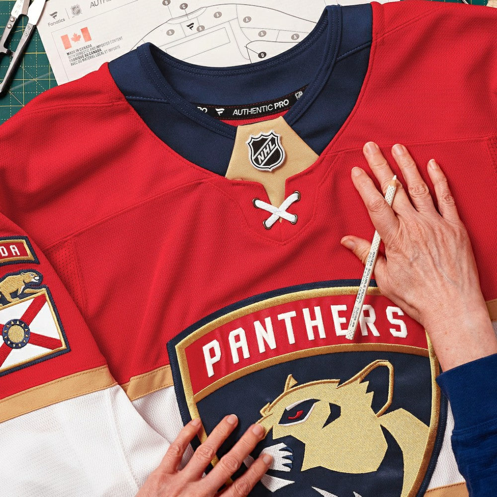 Florida Panthers Fanatics Home Authentic Pro Custom Jersey -  NHL Jerseys