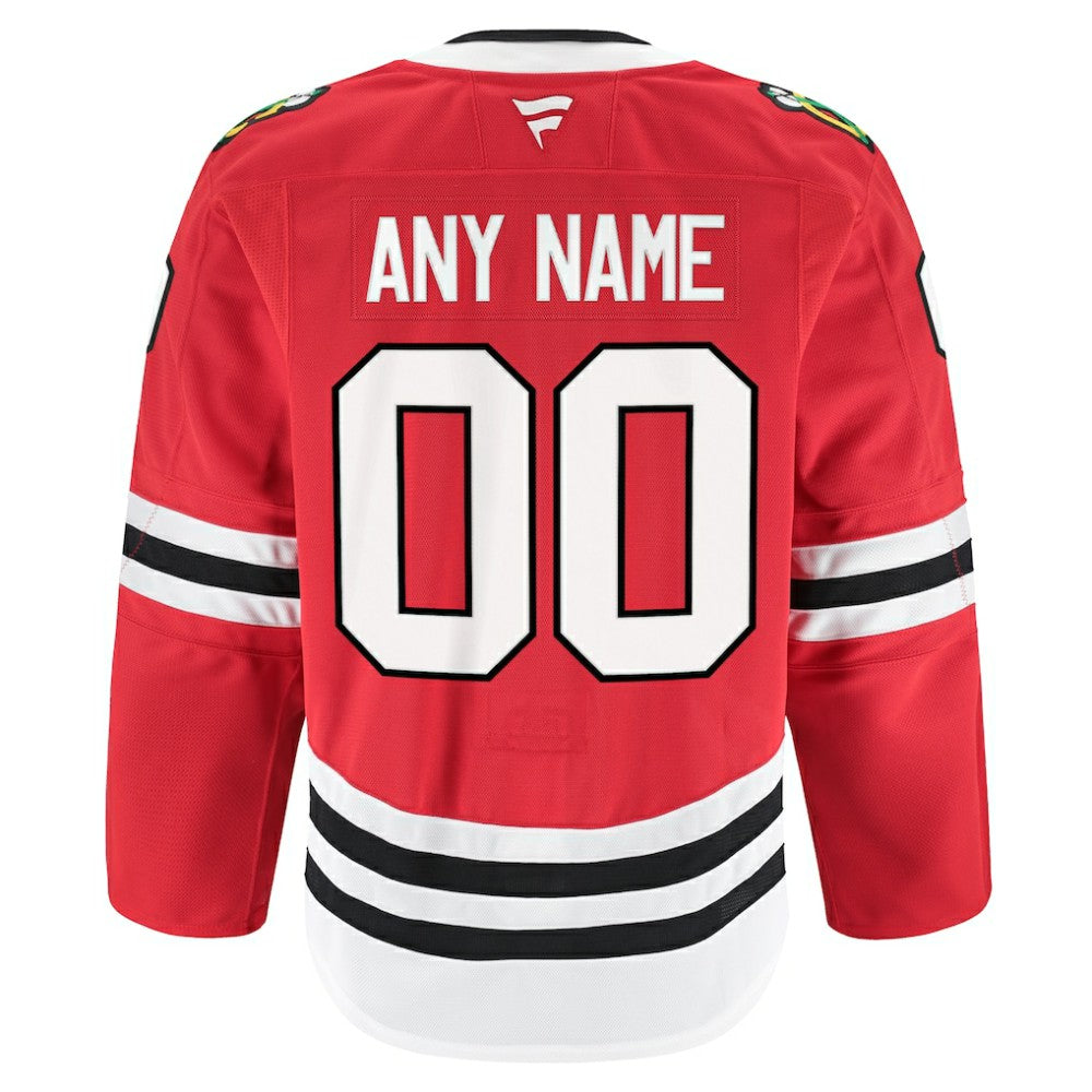 Chicago Blackhawks Fanatics Home Authentic Pro Custom Jersey -  NHL Jerseys