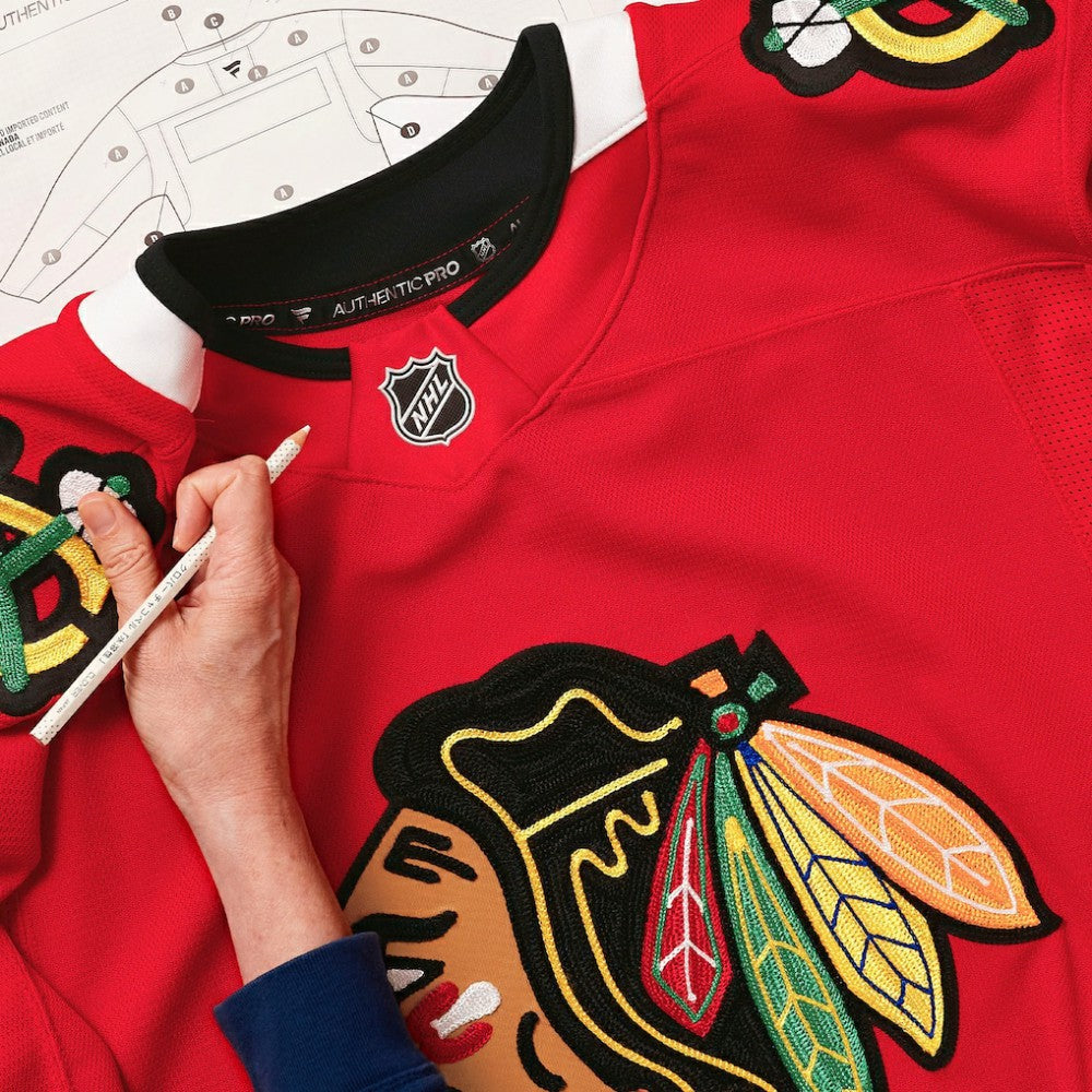 Chicago Blackhawks Fanatics Home Authentic Pro Custom Jersey -  NHL Jerseys