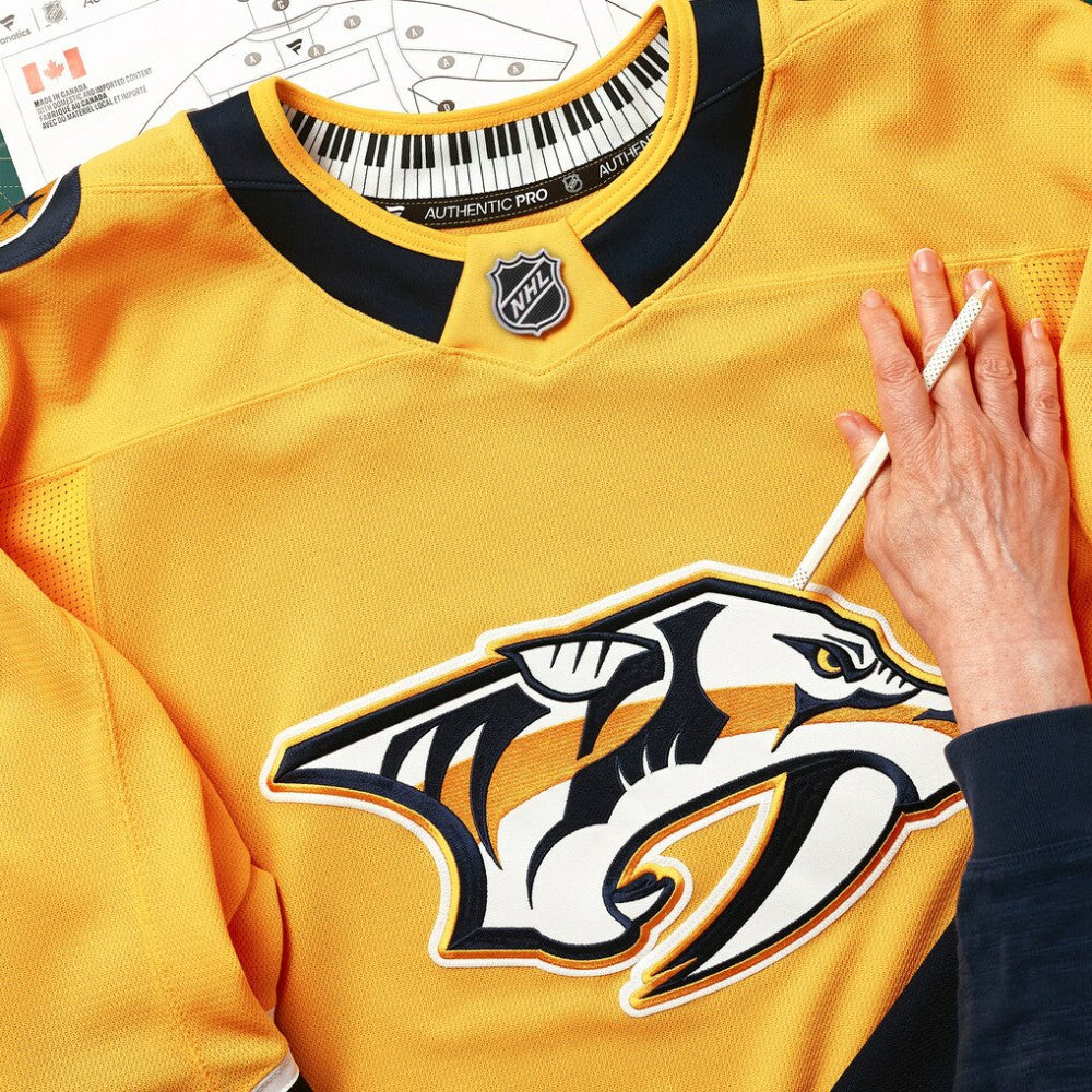 Nashville Predators Fanatics Home Authentic Pro Custom Jersey -  NHL Jerseys