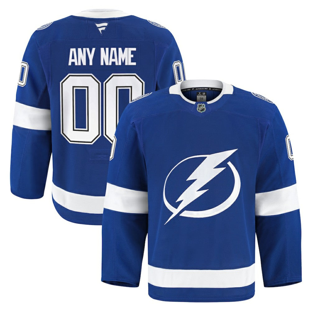 Tampa Bay Lightning Fanatics Home Authentic Pro Custom Jersey -  NHL Jerseys