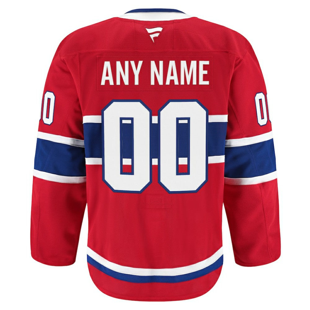 Montreal Canadiens Fanatics Home Authentic Pro Custom Jersey -  NHL Jerseys