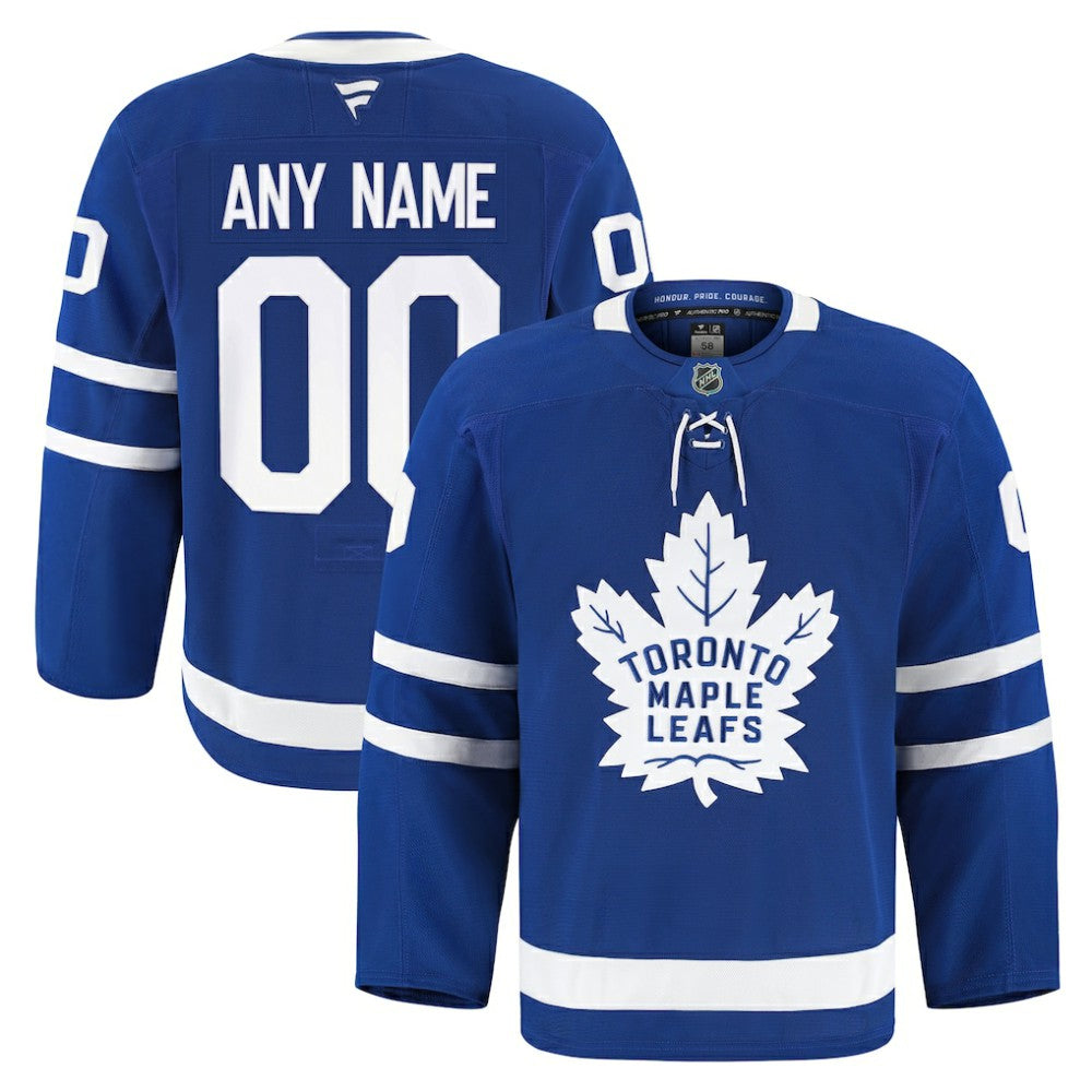Toronto Maple Leafs Fanatics Home Authentic Pro Custom Jersey -  NHL Jerseys