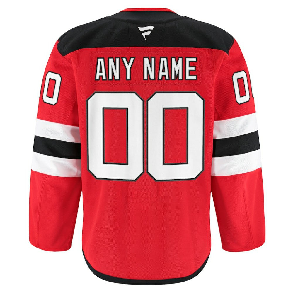 New Jersey Devils Fanatics Home Authentic Pro Custom Jersey -  NHL Jerseys