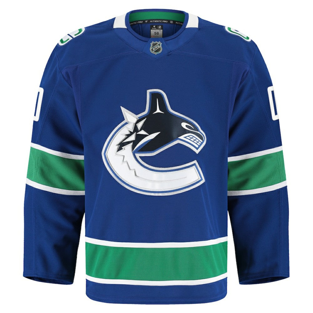 Vancouver Canucks Fanatics Home Authentic Pro Custom Jersey -  NHL Jerseys