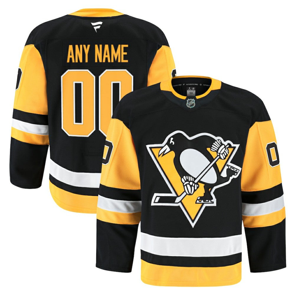 Pittsburgh Penguins Fanatics Home Authentic Pro Custom Jersey -  NHL Jerseys