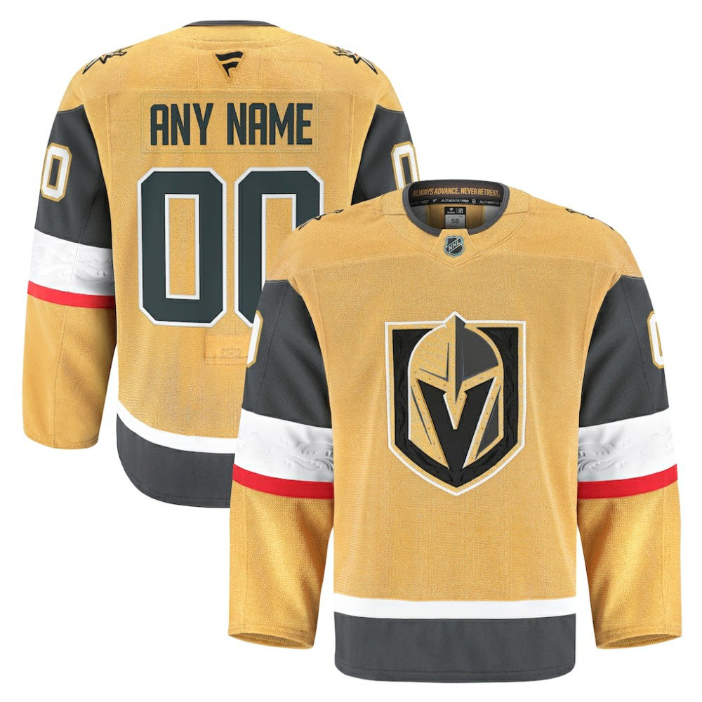Vegas Golden Knights Fanatics Home Authentic Pro Custom Jersey -  NHL Jerseys