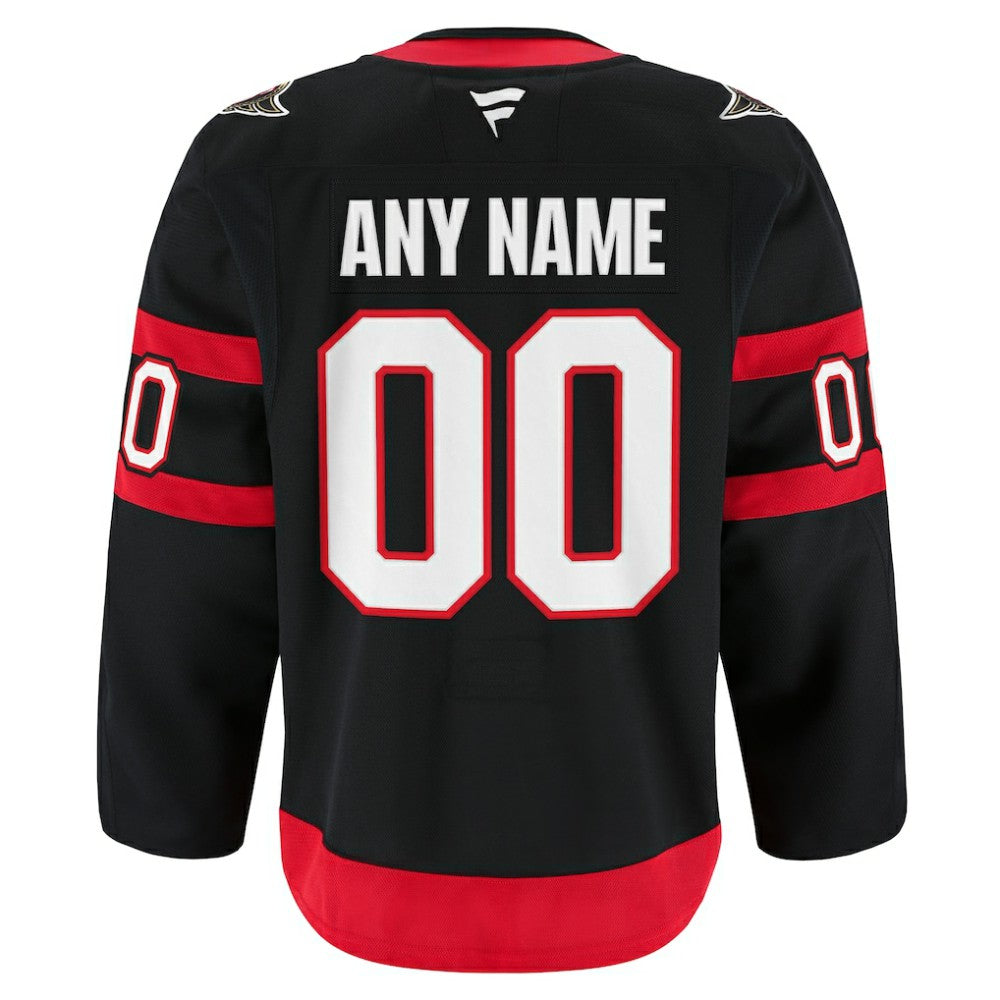 Ottawa Senators Fanatics Home Authentic Pro Custom Jersey -  NHL Jerseys