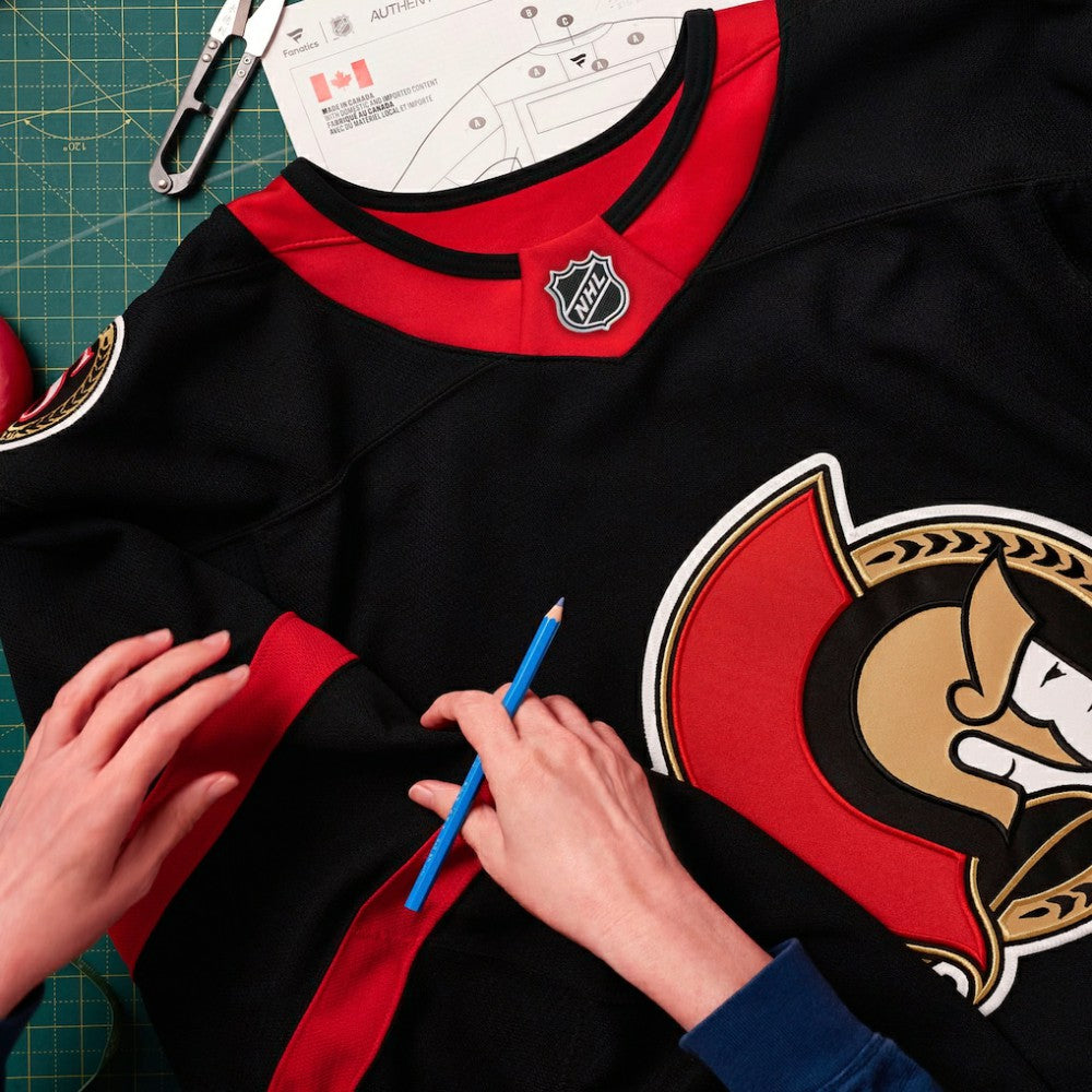 Ottawa Senators Fanatics Home Authentic Pro Custom Jersey -  NHL Jerseys