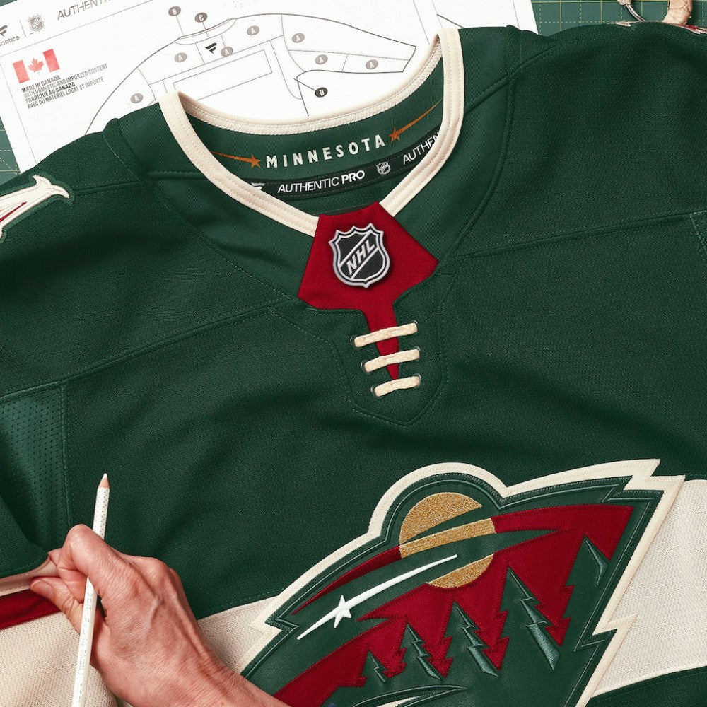 Minnesota Wild Fanatics Home Authentic Pro Custom Jersey -  NHL Jerseys