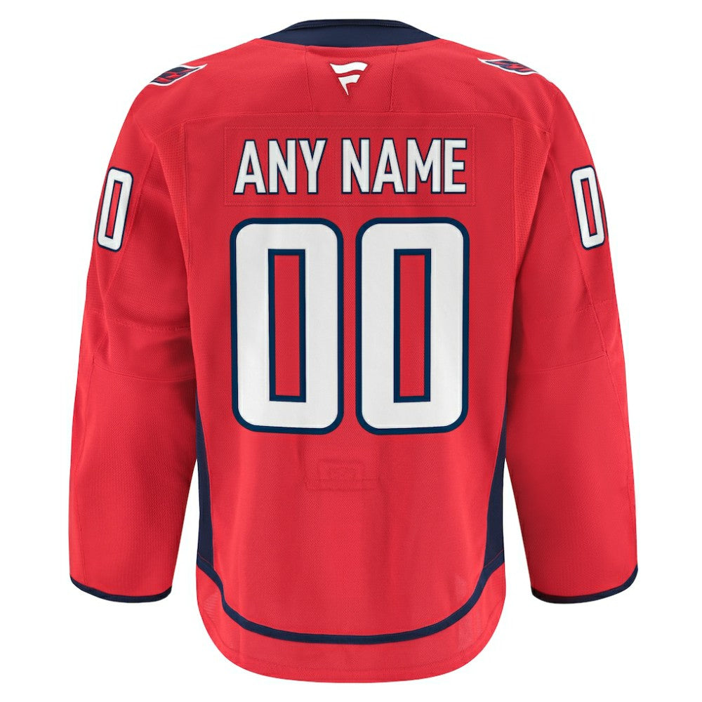 Washington Capitals Fanatics Home Authentic Pro Custom Jersey -  NHL Jerseys