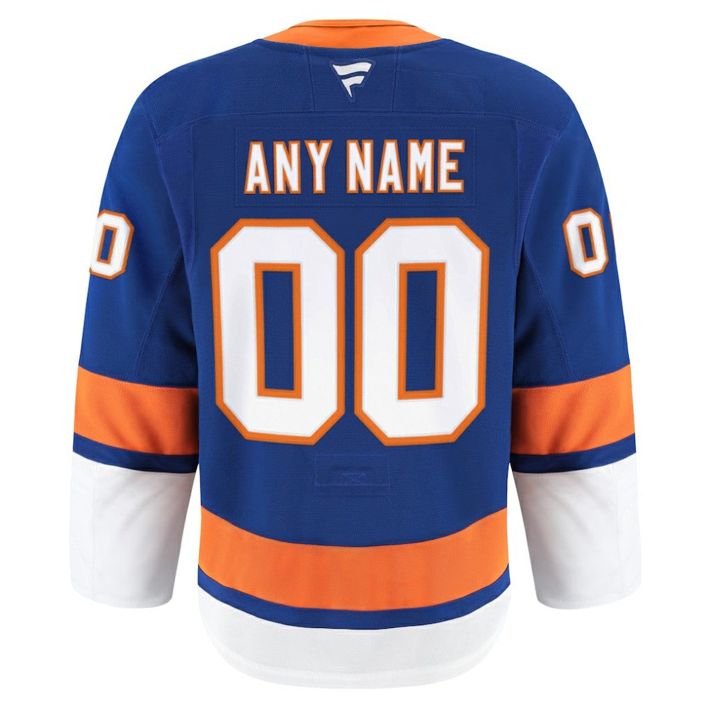 New York Islanders Fanatics Home Authentic Pro Custom Jersey -  NHL Jerseys