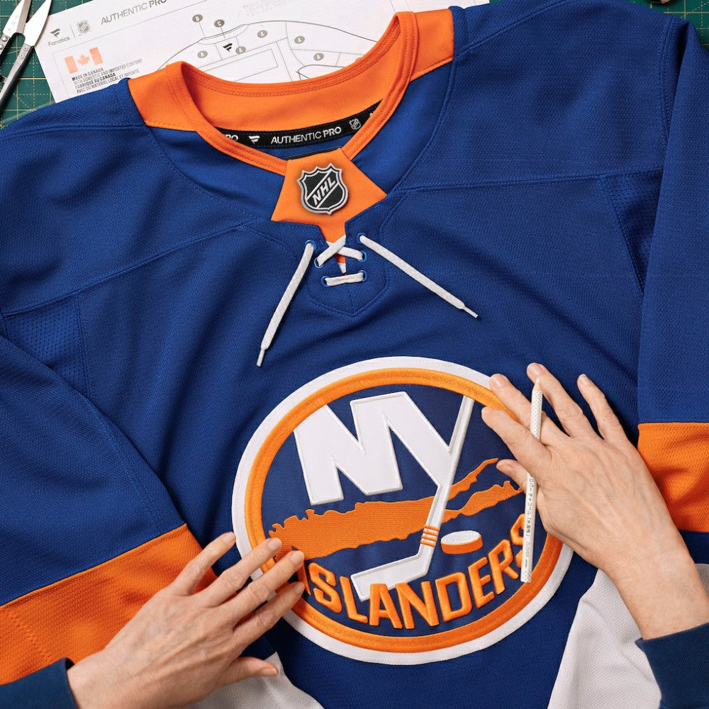 New York Islanders Fanatics Home Authentic Pro Custom Jersey -  NHL Jerseys