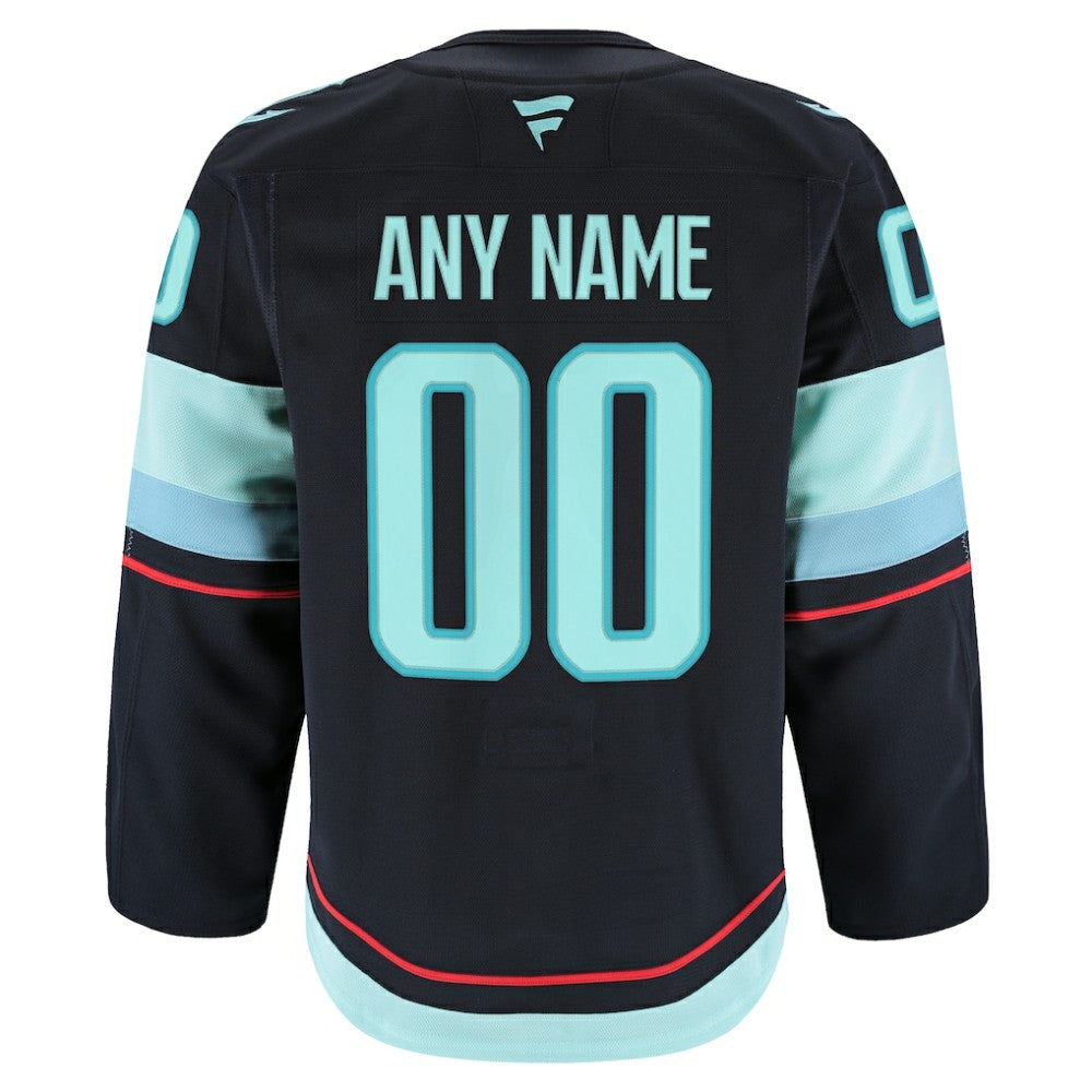 Seattle Kraken Fanatics Home Authentic Pro Custom Jersey -  NHL Jerseys