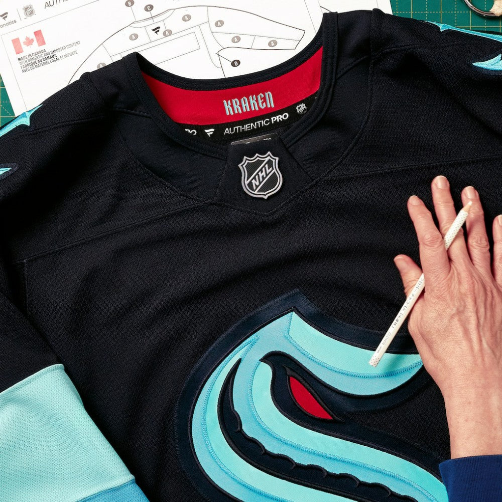Seattle Kraken Fanatics Home Authentic Pro Custom Jersey -  NHL Jerseys