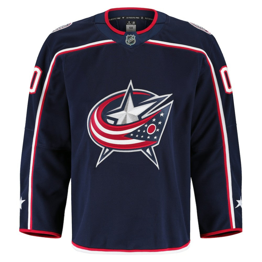 Columbus Blue Jackets Fanatics Home Authentic Pro Custom Jersey -  NHL Jerseys