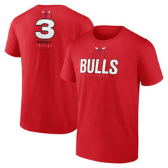 Josh Giddey Chicago Bulls Behind The Back Name & Number T-Shirt - Red outlet | NBA