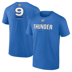 Alex Caruso Oklahoma City Thunder Behind The Back Name & Number T-Shirt - Blue cheap | NBA