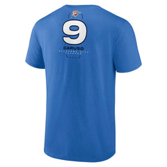 Alex Caruso Oklahoma City Thunder Behind The Back Name & Number T-Shirt - Blue cheap | NBA