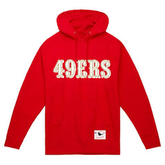 San Francisco 49ers Team Wordmark Vintage Pullover Hoodie | NFL On sale