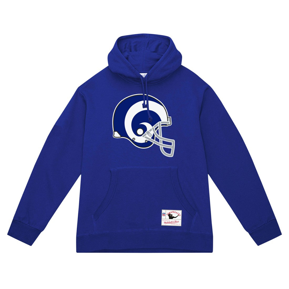Los Angeles Rams Helmet Logo Vintage Pullover Hoodie | NFL Online