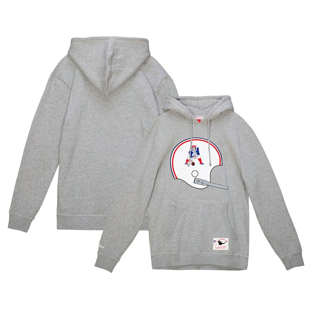 New England Patriots Helmet Logo Vintage Pullover Hoodie | NFL US
