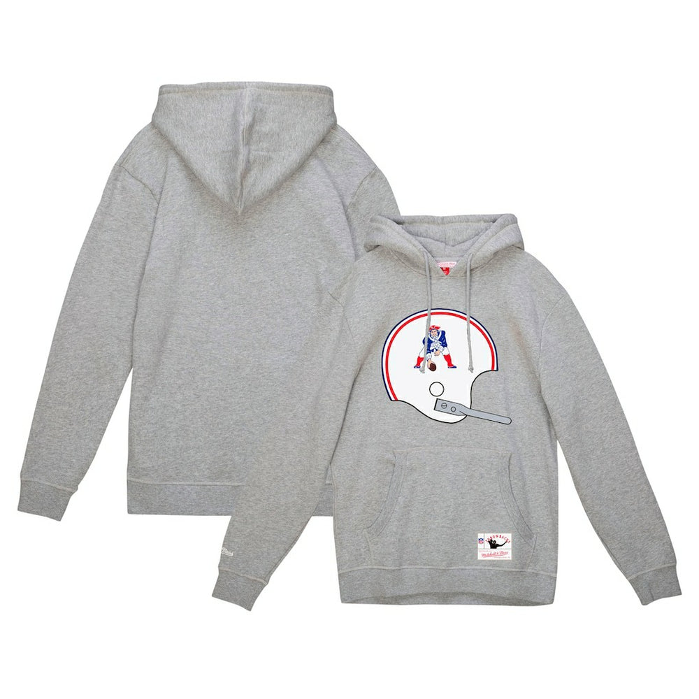 New England Patriots Helmet Logo Vintage Pullover Hoodie | NFL US