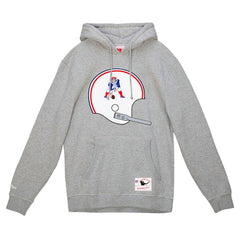 New England Patriots Helmet Logo Vintage Pullover Hoodie | NFL US