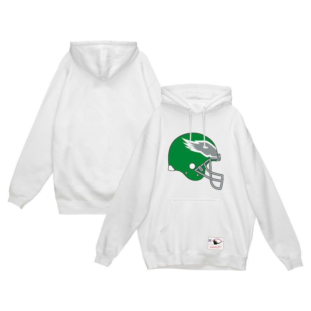 Philadelphia Eagles Helmet Logo Vintage Pullover Hoodie | NFL Hot