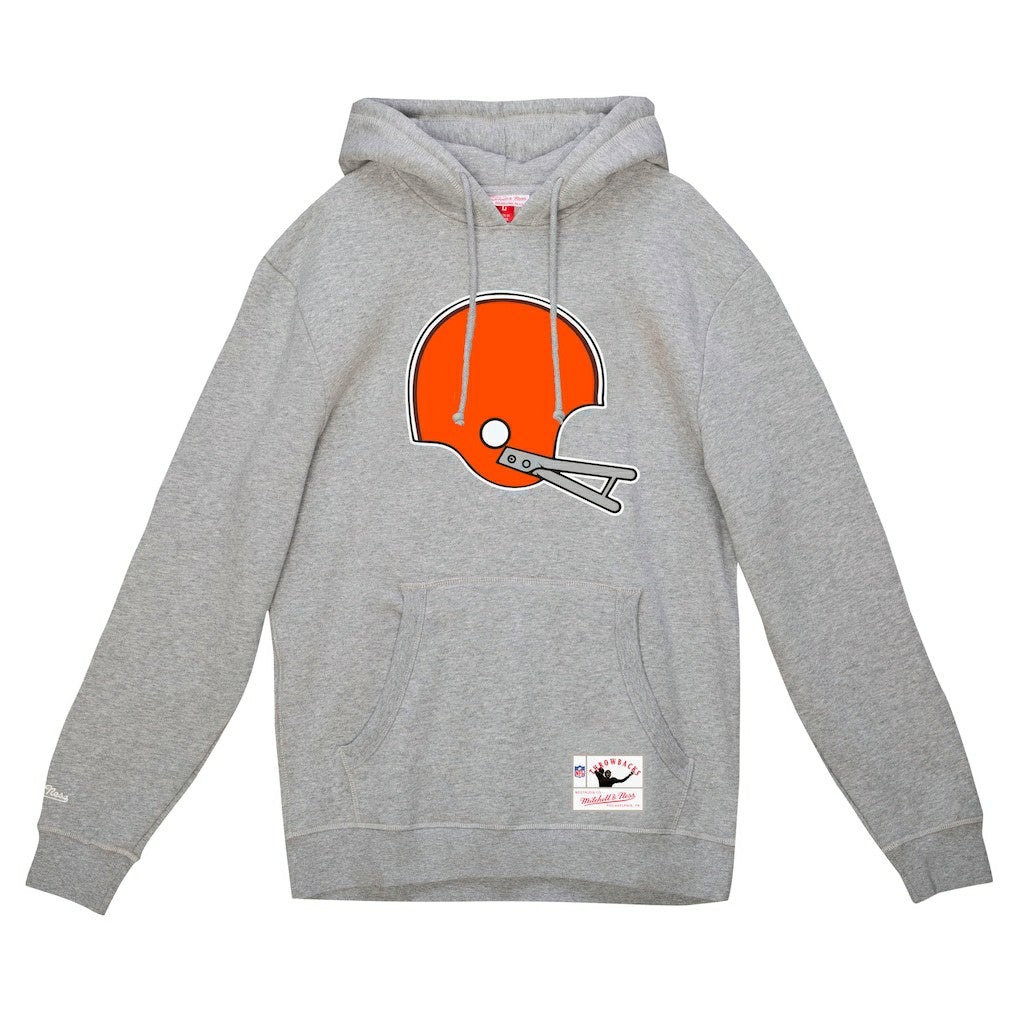 Cleveland Browns Helmet Logo Vintage Pullover Hoodie | NFL Sale