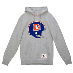 Denver Broncos Helmet Logo Vintage Pullover Hoodie | NFL US