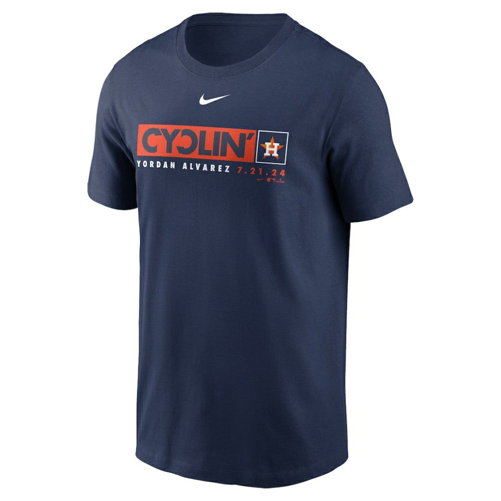 Yordan Alvarez Houston Astros Nike Hit For The Cycle T-Shirt - MLB T-shirts
