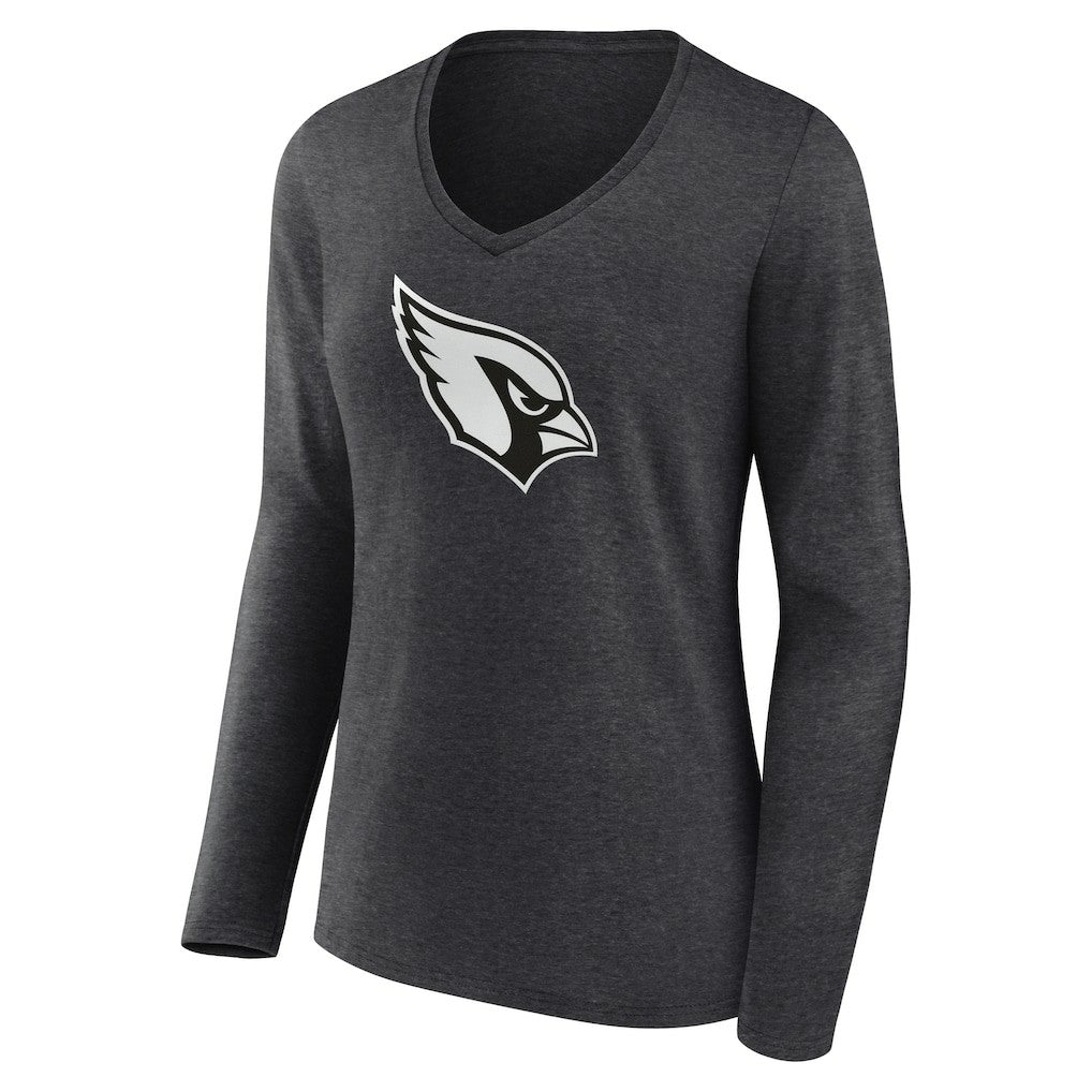 Arizona Cardinals Women's Personalized Name & Number Monochrome V-neck T-Shirt | NFL US