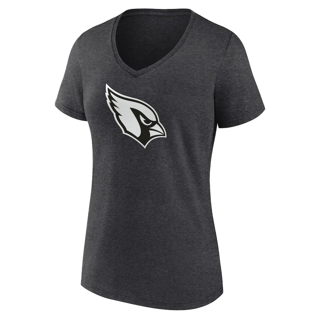 Arizona Cardinals Women's Personalized Name & Number Monochrome V-Neck Long Sleeve T-Shirt | NFL Online