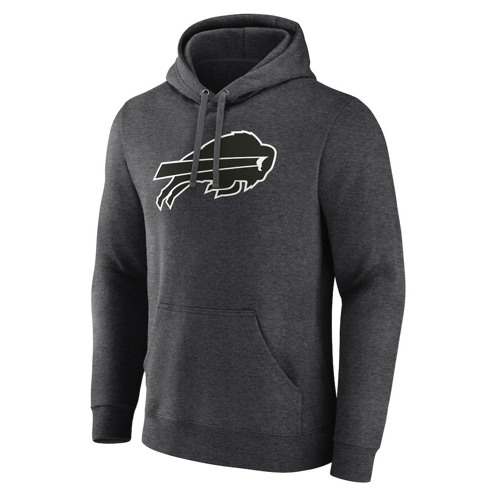 Buffalo Bills Personalized Name & Number Monochrome Pullover Hoodie | NFL Hot