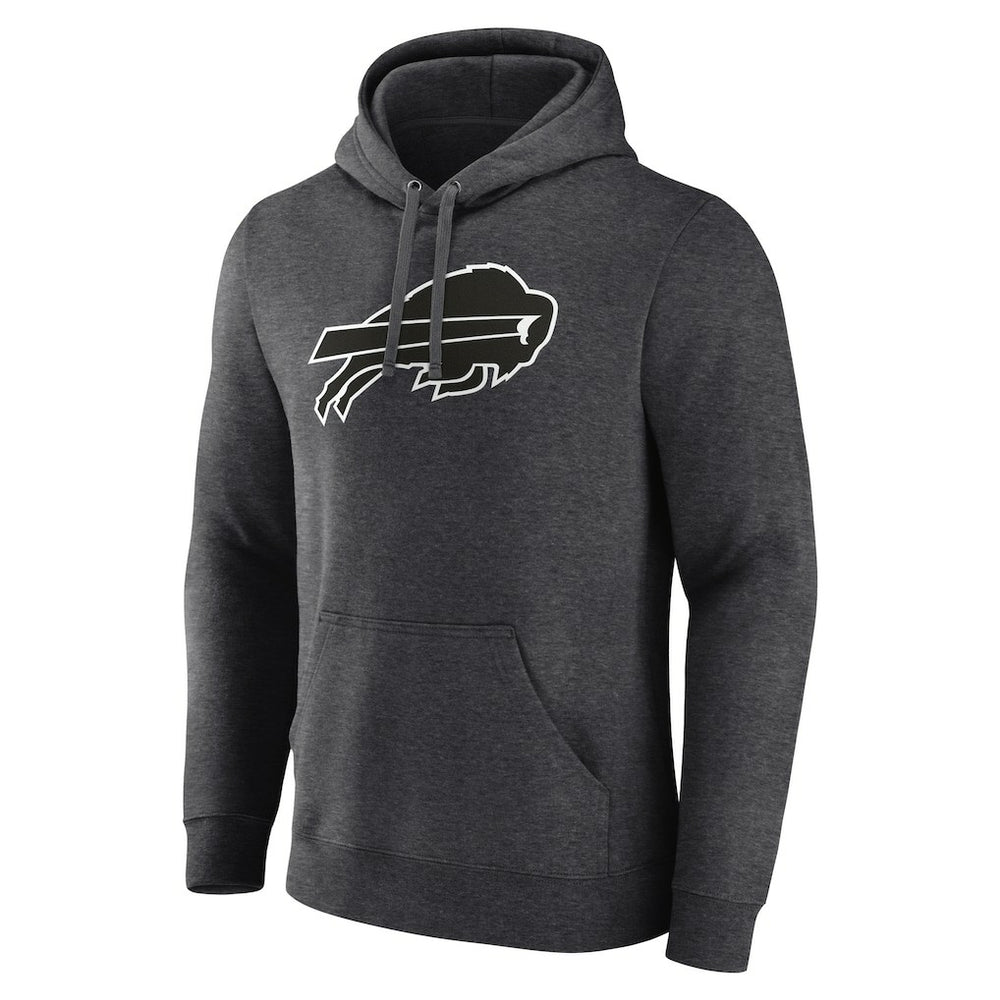 Buffalo Bills Personalized Name & Number Monochrome Pullover Hoodie | NFL Hot