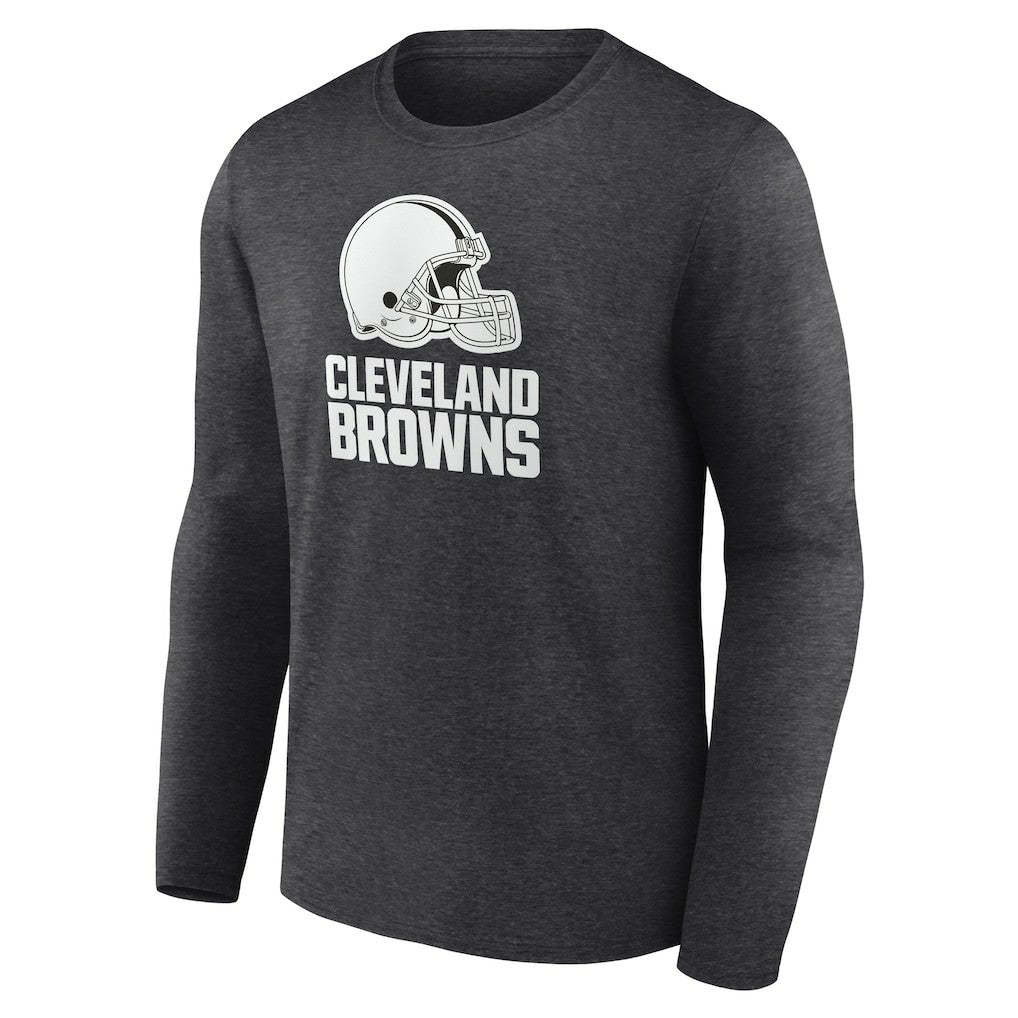 Cleveland Browns Personalized Name & Number Monochrome Long Sleeve T-Shirt | NFL New