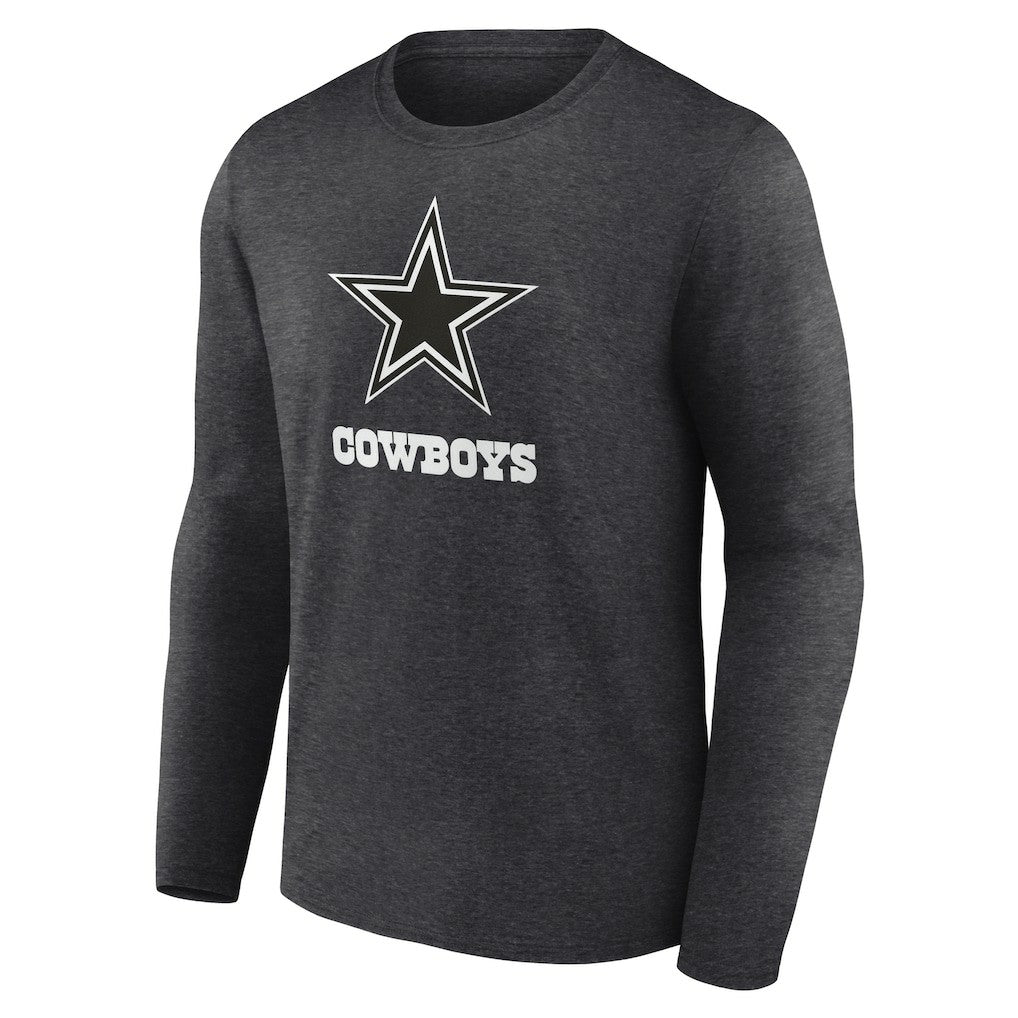 Dallas Cowboys Personalized Name & Number Monochrome Long Sleeve T-Shirt | NFL On sale