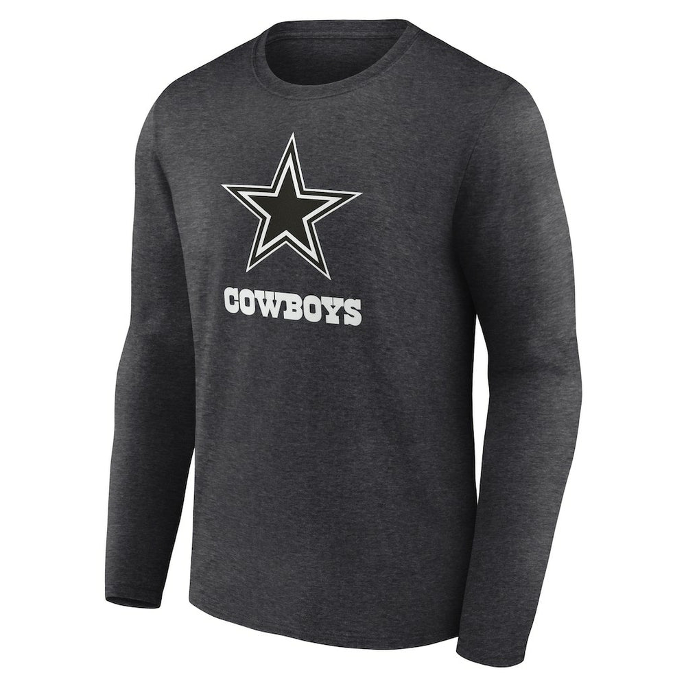 Dallas Cowboys Personalized Name & Number Monochrome Long Sleeve T-Shirt | NFL On sale