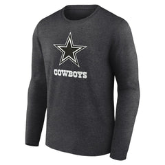 Dallas Cowboys Personalized Name & Number Monochrome Long Sleeve T-Shirt | NFL On sale