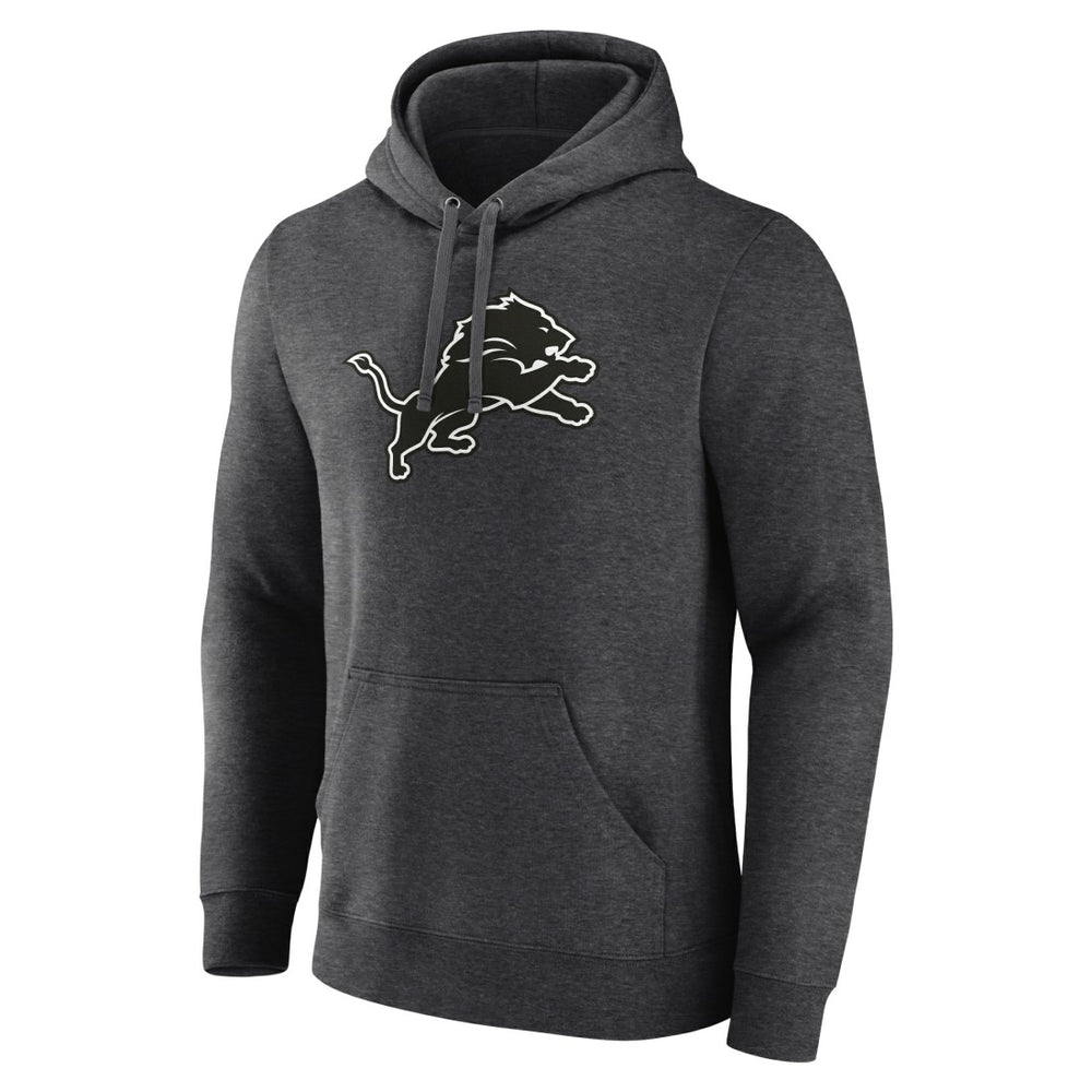 Detroit Lions Personalized Name & Number Monochrome Pullover Hoodie | NFL On sale