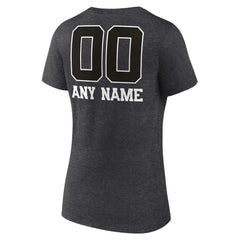 Green Bay Packers Women's Personalized Name & Number Monochrome V-Neck Long Sleeve T-Shirt | NFL On sale