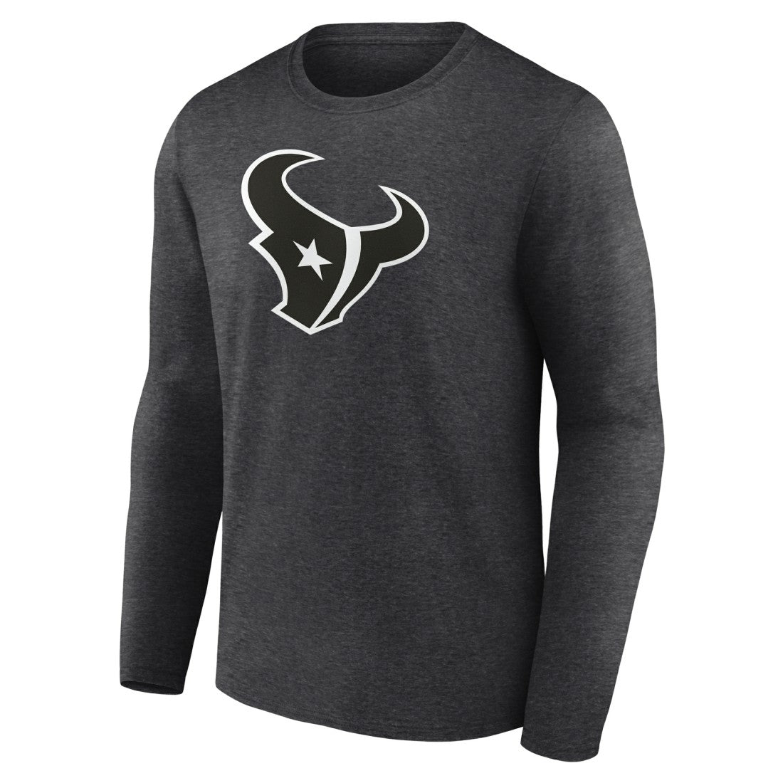 Houston Texans Personalized Name & Number Monochrome Long Sleeve T-Shirt | NFL Discount