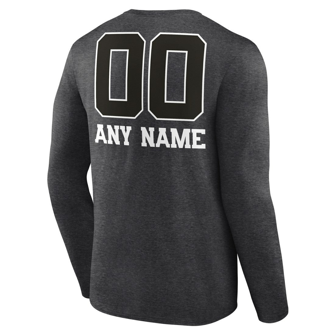 Houston Texans Personalized Name & Number Monochrome Long Sleeve T-Shirt | NFL Discount
