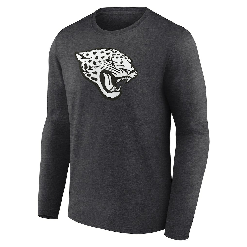 Jacksonville Jaguars Personalized Name & Number Monochrome Long Sleeve T-Shirt | NFL Sale