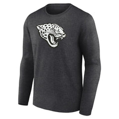 Jacksonville Jaguars Personalized Name & Number Monochrome Long Sleeve T-Shirt | NFL Sale