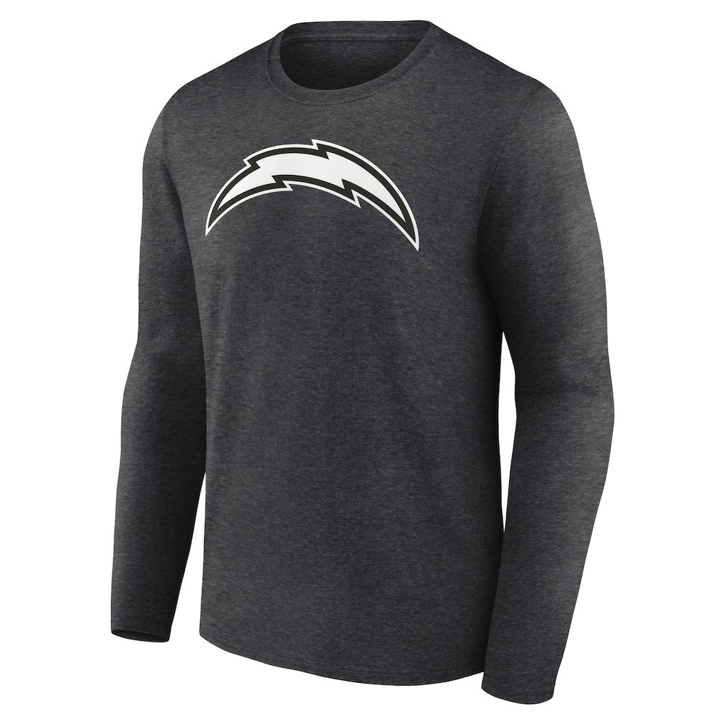 Los Angeles Chargers Personalized Name & Number Monochrome Long Sleeve T-Shirt | NFL On sale